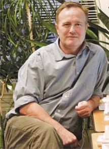 Portrait of author Terry Harrison